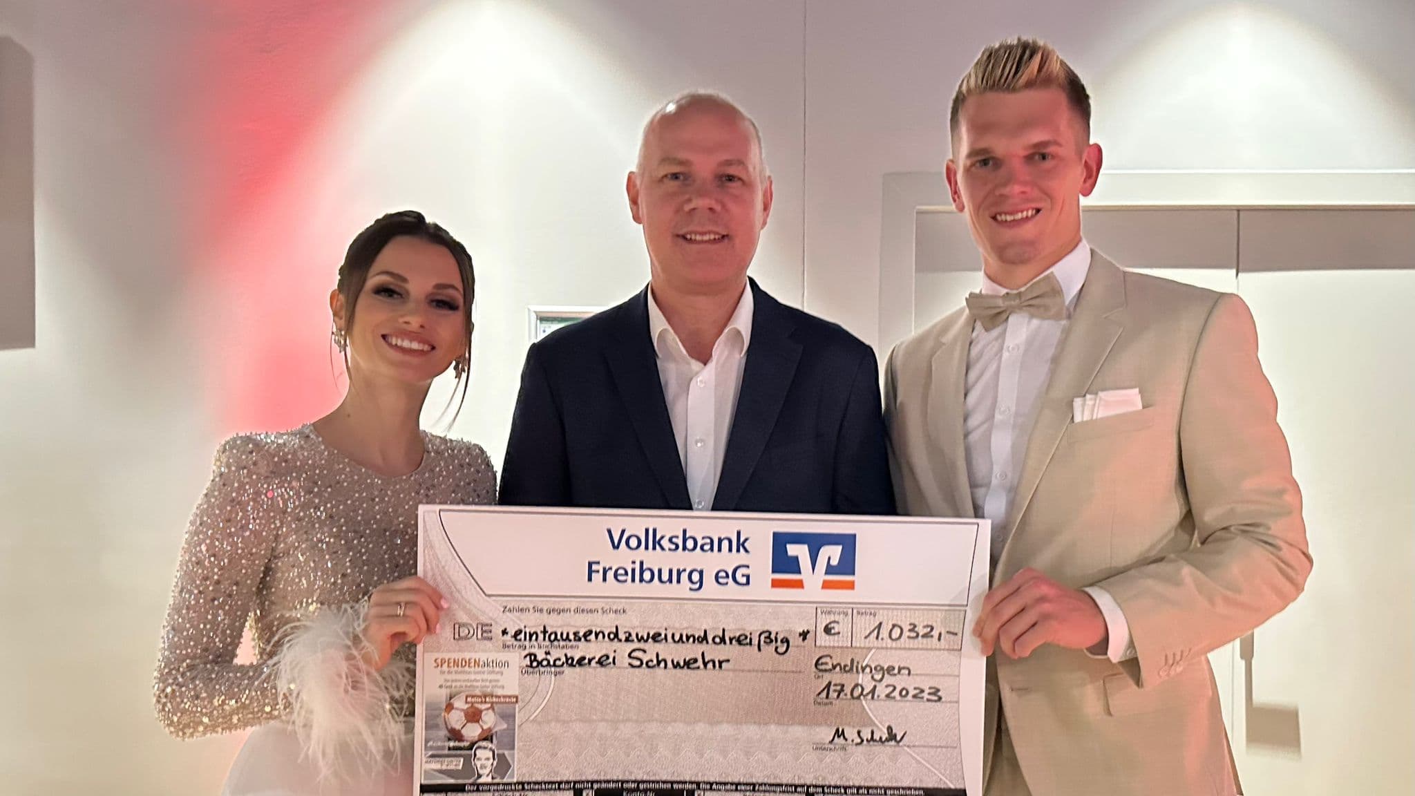 Spendenaktion der Bäckerei Schwehr