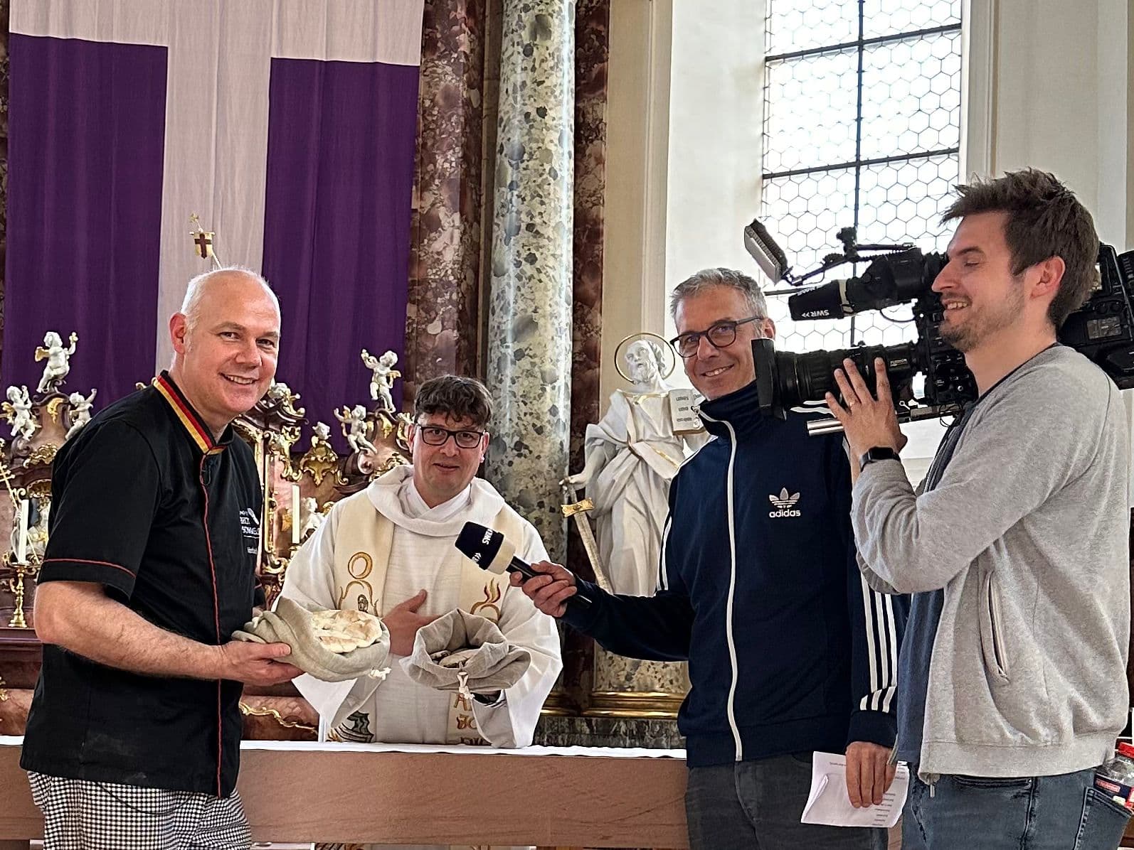 TV-Auftritt der Bäckerei Schwehr
