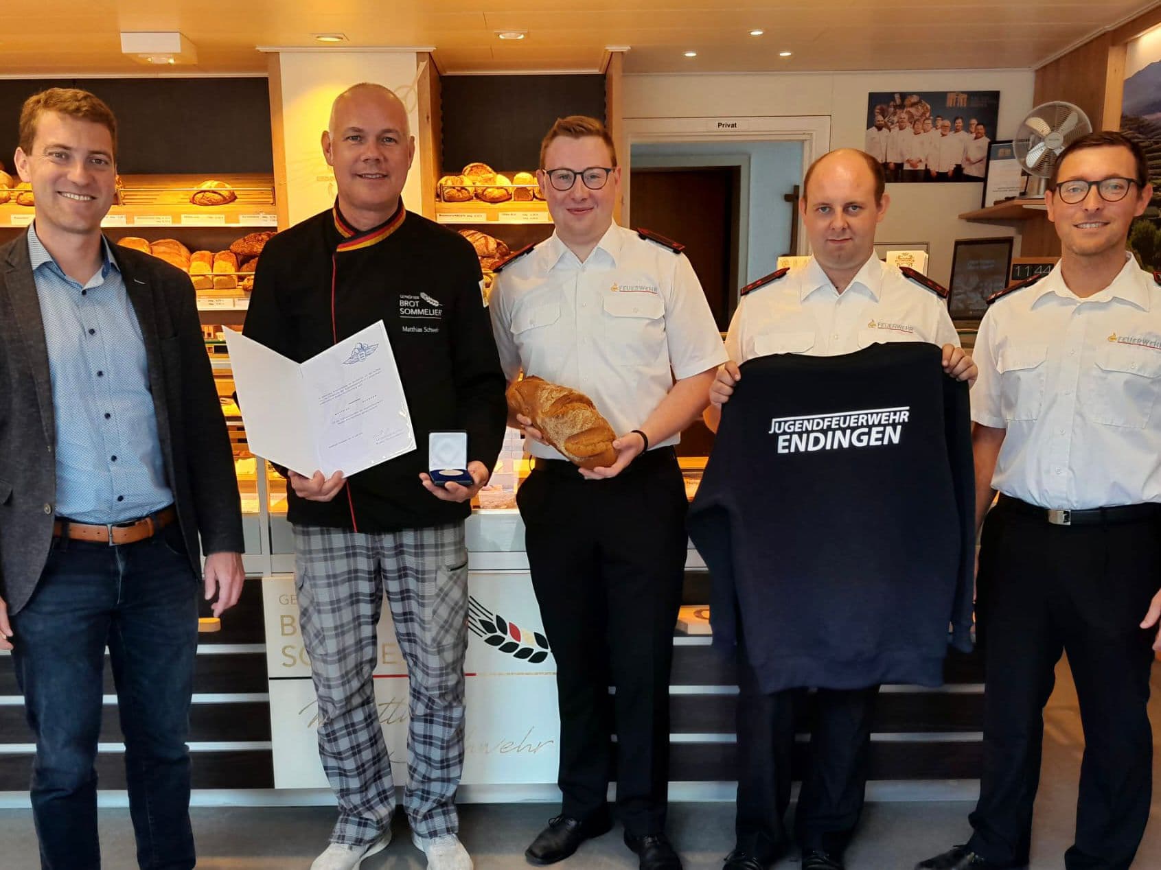 Auszeichnung der Bäckerei Schwehr